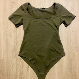 Olive Green Bodysuit